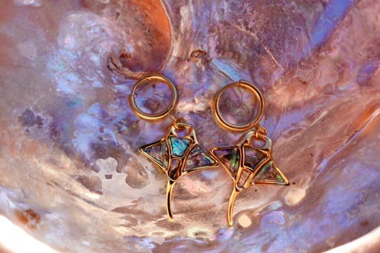 Manta earrings