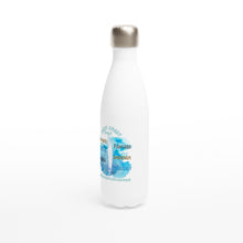 Load image into Gallery viewer, Surf Spots White 17oz Stainless Steel Water Bottle
