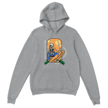 Load image into Gallery viewer, Surf skull hoodie
